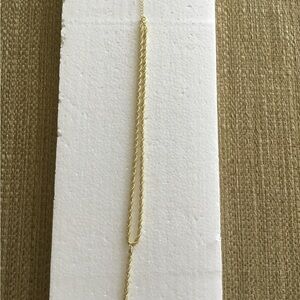 LEEADA Bryn Pearl Lariat Necklace